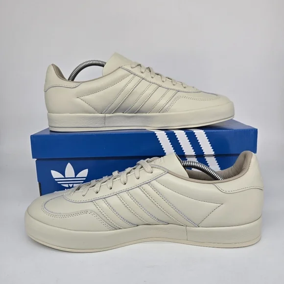 adidas gazelle silver green womens GAZELLE INDOOR ALUMINA/CORE BLACK  NRML